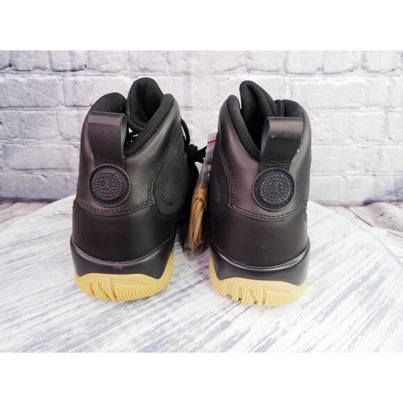 Air Jordan 9 Retro Boot NRG Black Size 7.5 AR4491-025 BNIB w/ Extra Brown Laces - Picture 8 of 16